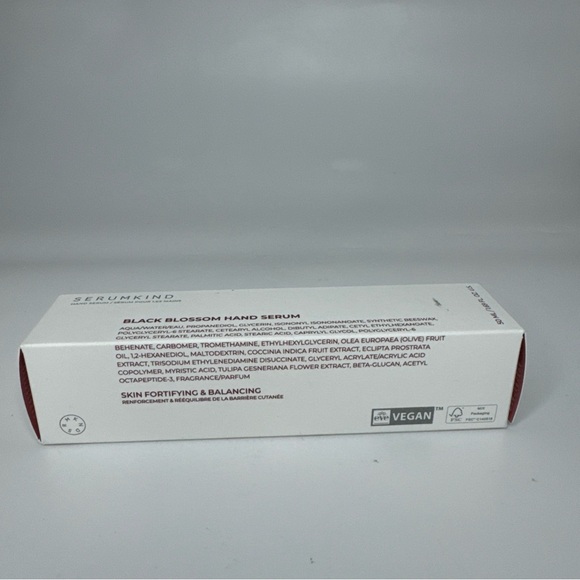 NIB SERUMKIND Black Blossom Hand Serum 1.69oz/50mL - Picture 2 of 4